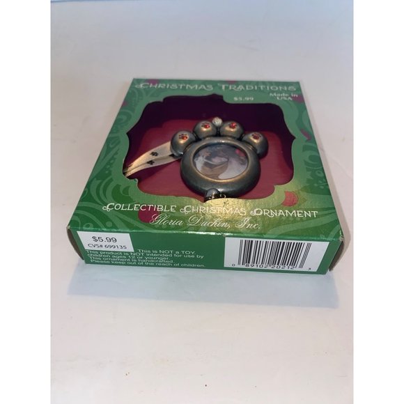 Gloria duchin cat christmas ornament